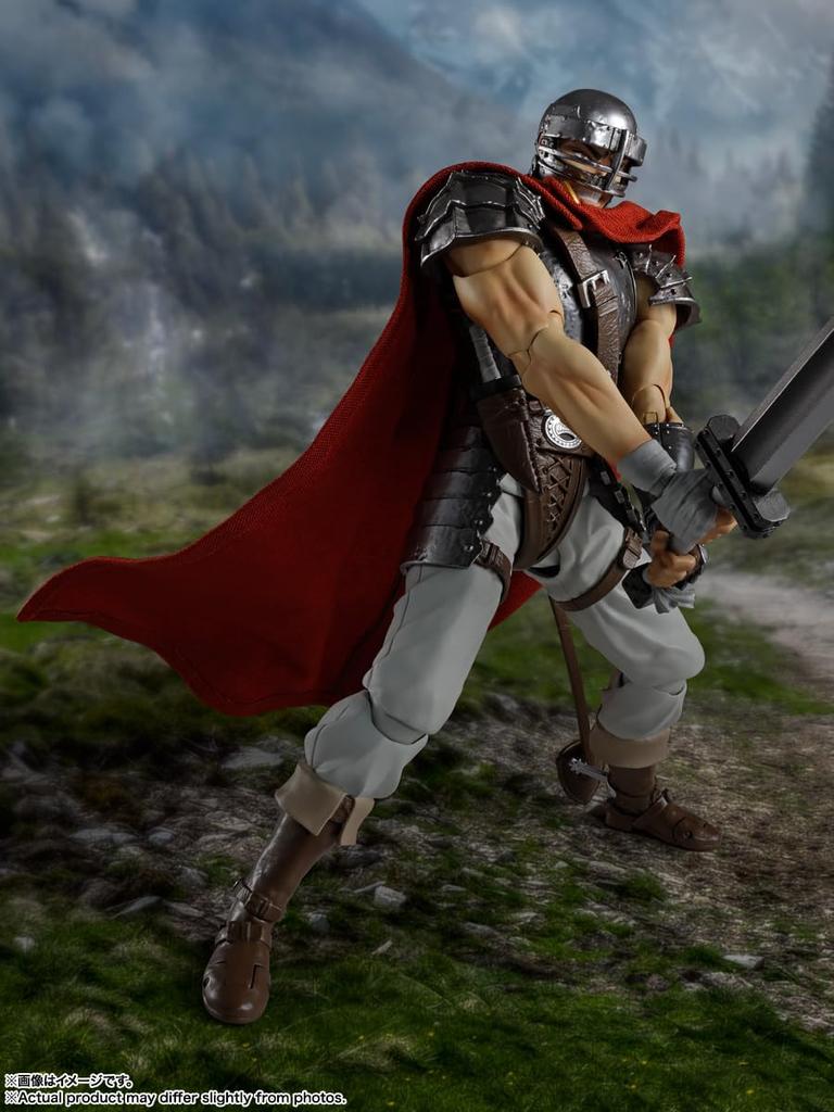 TAMASHII NATIONS S.H.Figuarts Berserk Guts (Band of the Hawk) Approximately 160mm PVC & ABS & Fabric Painted Movable Figure