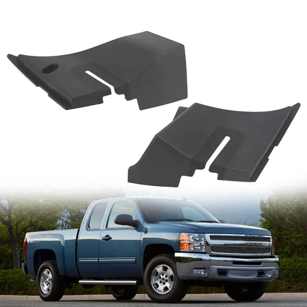 2Pcs Cowl Panel End Cap Cover For Chevrolet Silverado 1500 2500 3500 2007-2013