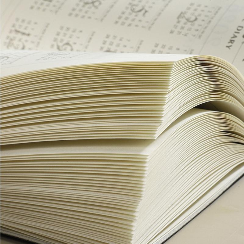 A 5 2026 Schedule Notebook Journaling Notebooks Leather Calendar Planner Monthly Planner for Home Office School Supplies