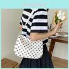 Stylish 2023 Cute Nylon Oxford Women's Shoulder Bag With Polka Dots For Summer