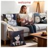 Anime Migi & Dali Cushion Cover 1Pcs Decorative Covers Soft Cushion Case For Sofa Couch Decor 40X40 45X45 Pillowcases