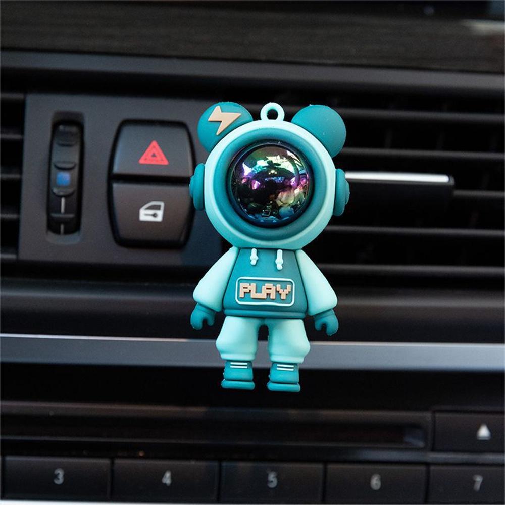 Car Air Outlet Perfume Clip Cartoon Astronaut Air Freshener Conditioning Auto Air Outlet Car Aromatherapy Interior Accessories
