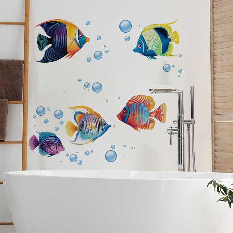 Süßer Cartoon Blauer Delfin Toilettendeckel Aufkleber Wasserdicht Selbstklebend Für Badezimmer Heimdekoration Einfach Anbringen Entfernen