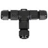 T-Joint Cable Connector Ip68, Max. 3X4Mm2, 450V/25A - On-Ae-13602