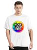 Customized Cotton Printed Your Logo Tshirts Men Short Sleeve Tshirt Women Personality Casual Streetwear Custom Tees Tops