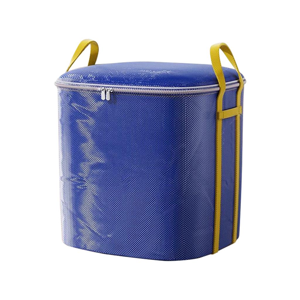 Storage Bag Reinforced Handle Extra Large Storage Bag Clothes Christmas Decoration Storage Bag Thickened Double Zipper Storage Bag