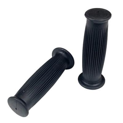 D's Strano Barrel Slim Non-Piercing Grip Tal Universal Motorcycle Motorcycle Custom Dress Up (Black)