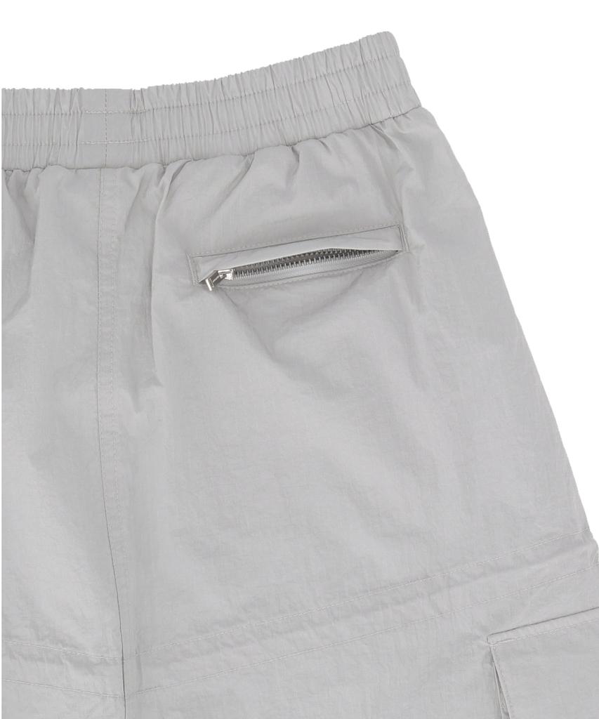 Vintril New York Midi Cargo Skirt (Light Gray)