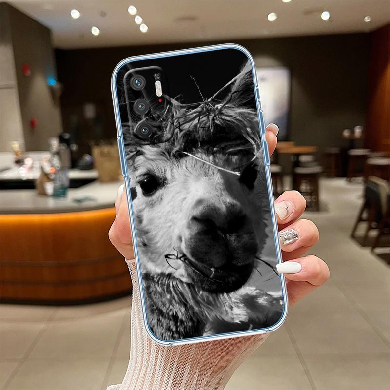 

NH5 Alpaca Transparent Phone Case for Samsung Galaxy A04 A04S A14 A23 A34 A54 M23 M33 M52 M53 Galaxy M53