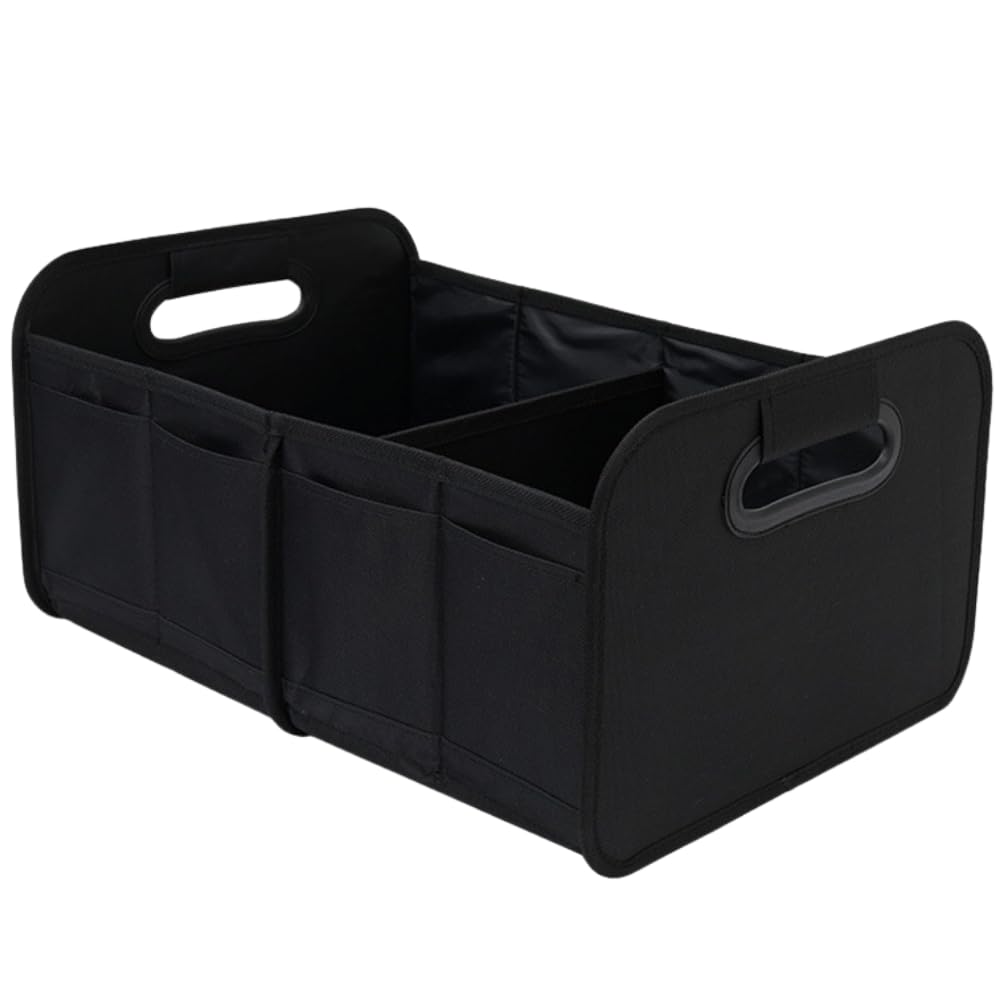 ARESACHI Car Storage Foldable Luggage Small Item Car Interior Side Black Box, Rack, Storage, Pocket,