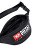 [Diesel] Unisex Fabric Belt Bag X09554P5480 UNI Black T8013