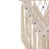 Macrame Woven Wall Hanging Birthday Gift Bohemian Tassel Beautiful Tapestry Pendant for Apartment Nursery Bedroom Dorm Party