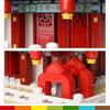 Shaanxi Xi'an Bell Tower Chinese Style Architectural Model - Small Particle Assembly Building Blocks
