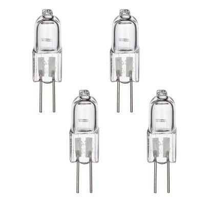 12V G4 Halogen Bulb Oven Light 20W Halogen Bulb 2600K Warm White Bulb Beads Crystal Lamp Bulb Home Appliance Replacement Bulb