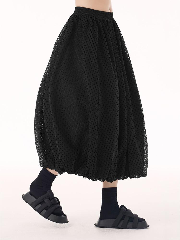 XITAO Mesh Patchwork Women Skirt GMM1372