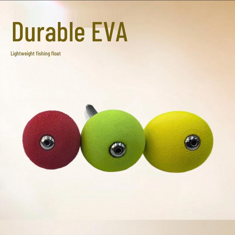 EVA Luoyang Ball with Counterweight: Fishing Tackle Accessory for Long Cast Lure Fishing, Ideal for Crucian Carp, Luoyang Ball Float.