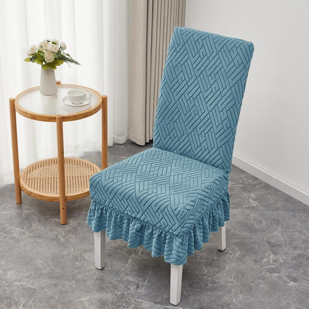 Stretchable Dining Chair Covers Thickened Universal Seat Covers for Chairs Stools with Backrest