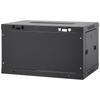 6U Wall Mount Network Server Cabinet, 15.5'' Deep, Server Rack Cabinet Enclosure, 200 lbs Max. Ground-mounted Load Capacity, with Locking Glass Door