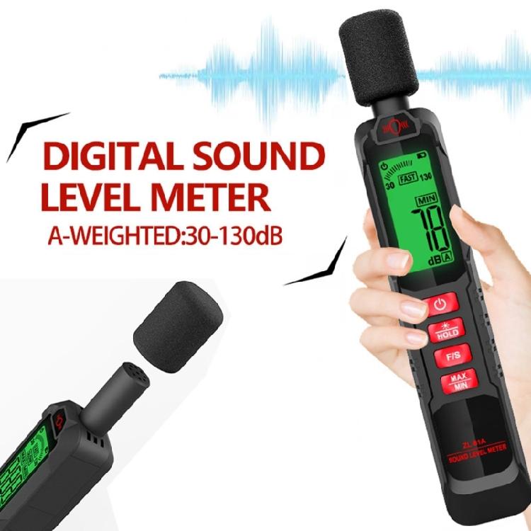 Convenient Handheld Noise Meter Easy To Read Digital Display Noise Meter Monitors for Actual Time Sound Level
