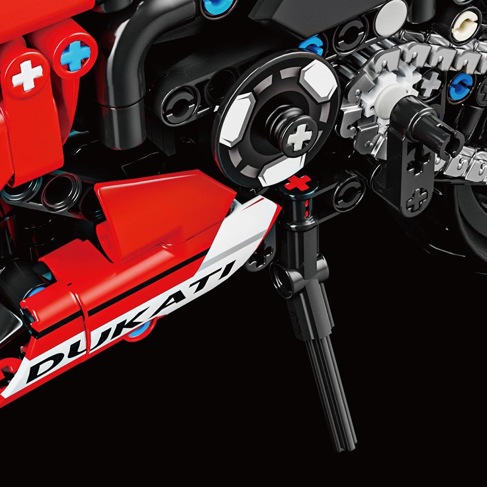 Lei Mao 1127 Harley Motorcycle Ducati Building Blocks Model Toy - Hot Selling for Boys