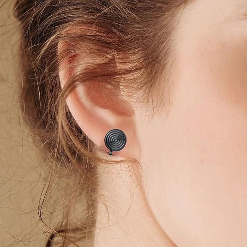 Stainless Steel Pressure Earrings for Swelling Clip On Compression Earring