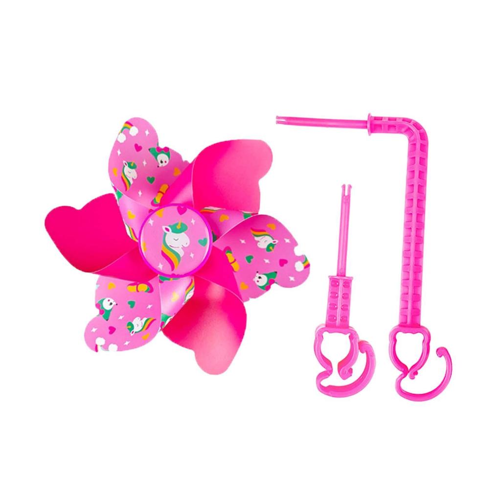 Bike Handlebar Pinwheel Kids Windmill Easy Installation Lightweight Children Ornament