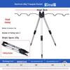WEZHO Aluminum Alloy Fishing Rod Triangle Holder