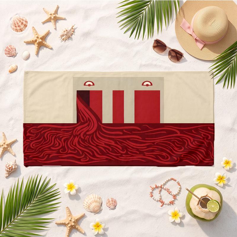 The Shining (5) Soft Beach Towel Lightweight Towel for Beach Pool Swimming Travel Vacation Use