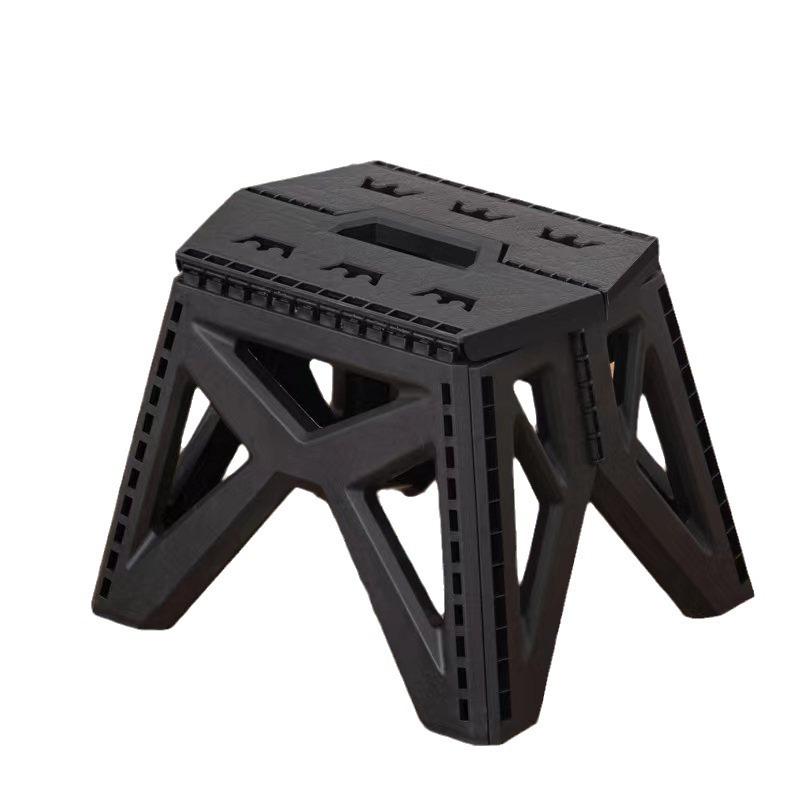 Portable Folding Stool Outdoor Sturdy Folding Stools for Travel Camping Plastic Camping Chair Outdoor Furniture Low Stools