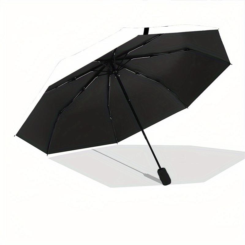 1pc We Bare Bears Friends Automatic Folding Umbrella with 8-Rib Compact & Lightweight Design, Self-Opening/ Closing,085