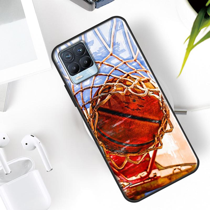 Sport Love Basketball Case For Realme 15 12 11 13 14 Pro Plus C65 C67 C61 C53 C55 C51 C25 C63 C71 C75 GT6 GT7 Pro