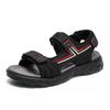 38-46 Summer Men's Leather Outdoor Sport Sandals Casual Non-Slip Beach Sandals for Men