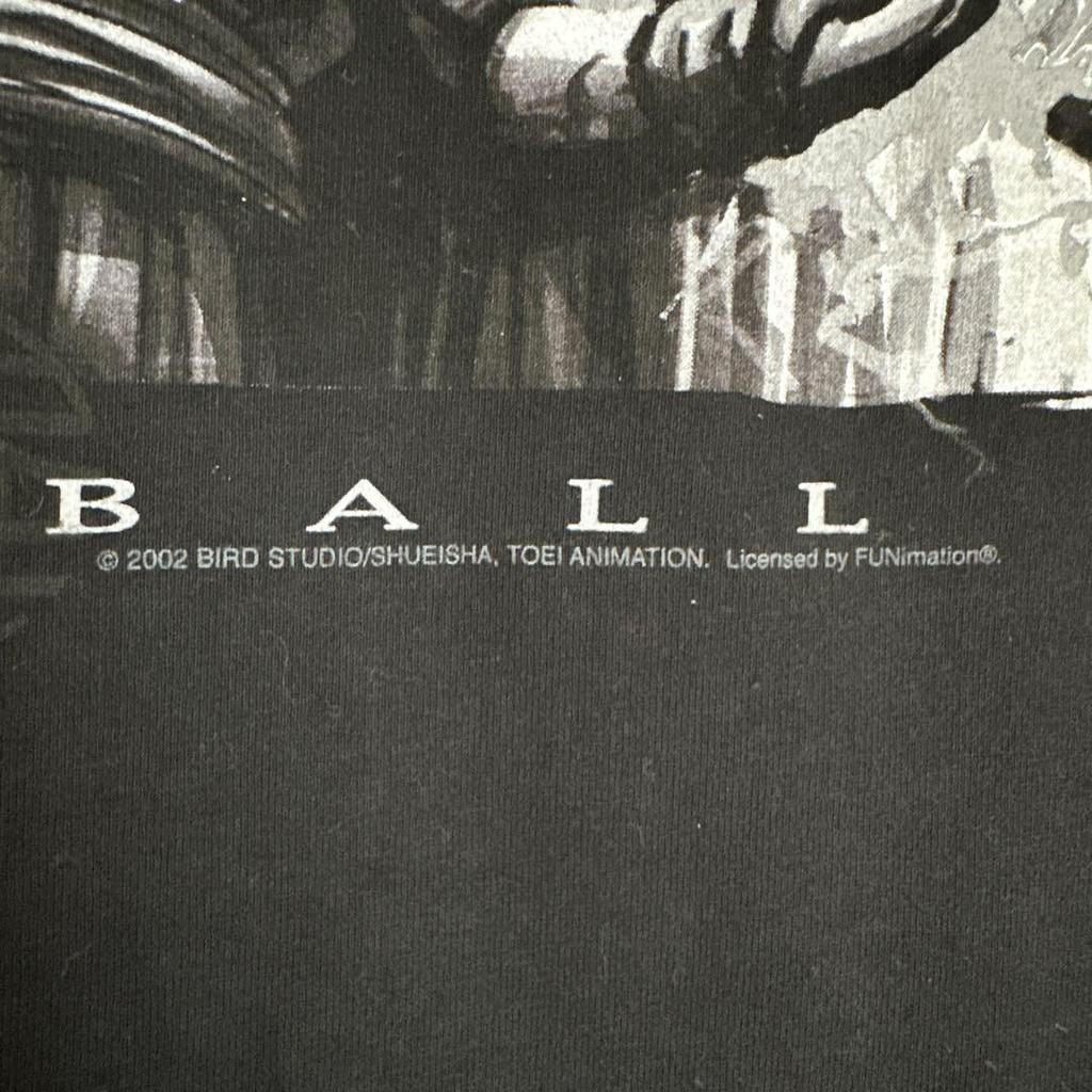 [USED] 2002 Made In Mexico Dragon Ball T-shirt Dragon Ball Z Anime