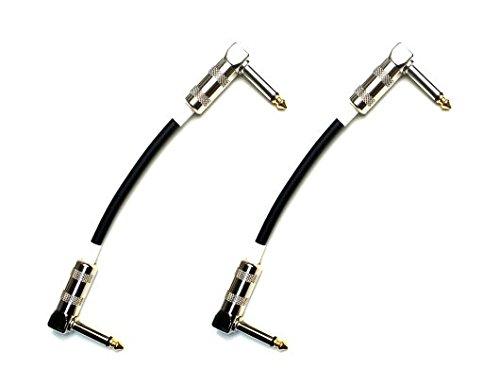 Sound MOMO Guitar Patch Cable P3LL [MOGAMI 2524] Black 15cm
