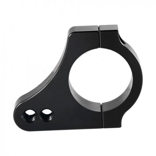 Black Motorcycle Steering Damper Mounting Clamp Bracket 54mm For Yamaha Kawasaki