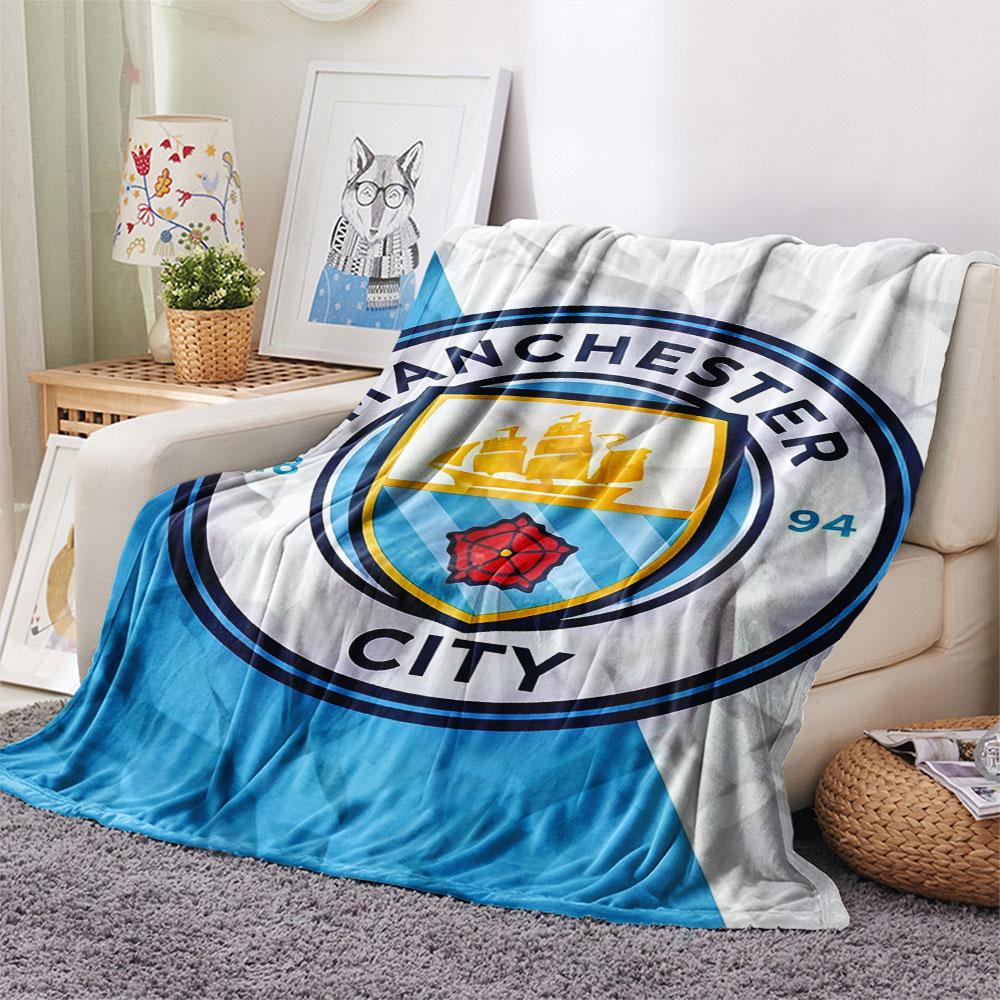 Fearless MCFC Crew Blanket, High quality Comfortable for All Seasons, Home Decor, Warmth and Comfort