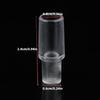 Disposable Tester Accessory 5Pcs Nozzles Transparent Design Mouthpieces For Reliable Breathalyzer Testing