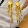 2026 High-End Licht Luxe Kwastje Stud Oorbellen voor Vrouwen - Veelzijdig Bruids Bruiloft Accessoire