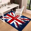 British Flag Artwork Area Rug Office rug, Chair Rug, Decor Carpet Livingroom bedroom Mat, Large Size Fan gifts Christmas gifts