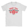 Muay Thai Never Been Tamed T Shirt Men Women Cotton Awesome TShirts Round Collar  Tee Shirt Short Sleeve Clothing Summer