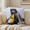 singer powerful LLLisa Cushion Cover Pillowcase Antidustmite living Room Sofa Decor Cushion Room