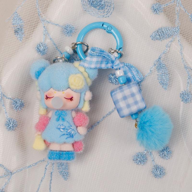Söt Docka Söt Docka Tecknad Nyckelring Docka Student Skolväska Hängande Trend Nyckelring
