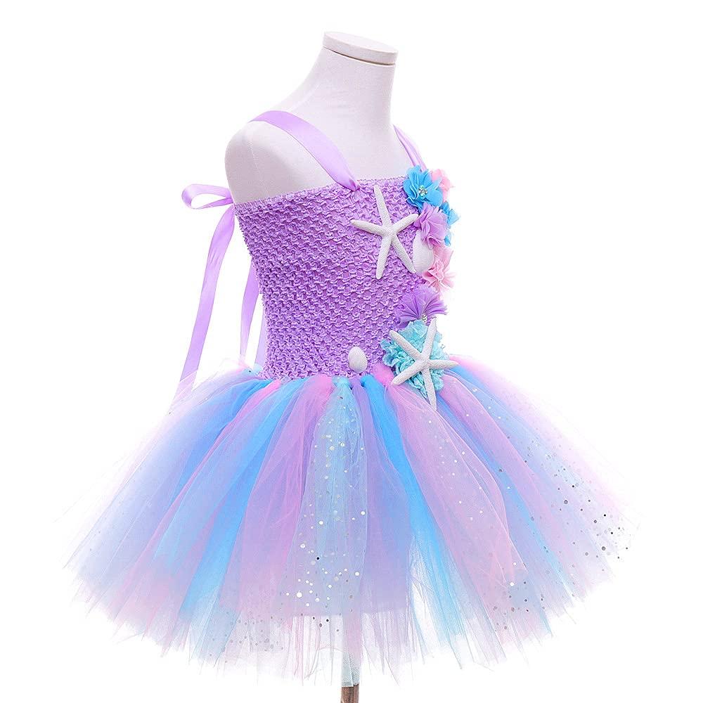 Princess Cosplay Luxury Mermaid Mermaid Hair Ribbon Heart Magic Original 120cm TT5282 [CREDIBLE] Dress, Children's Costume, 10-piece Set, (Princess