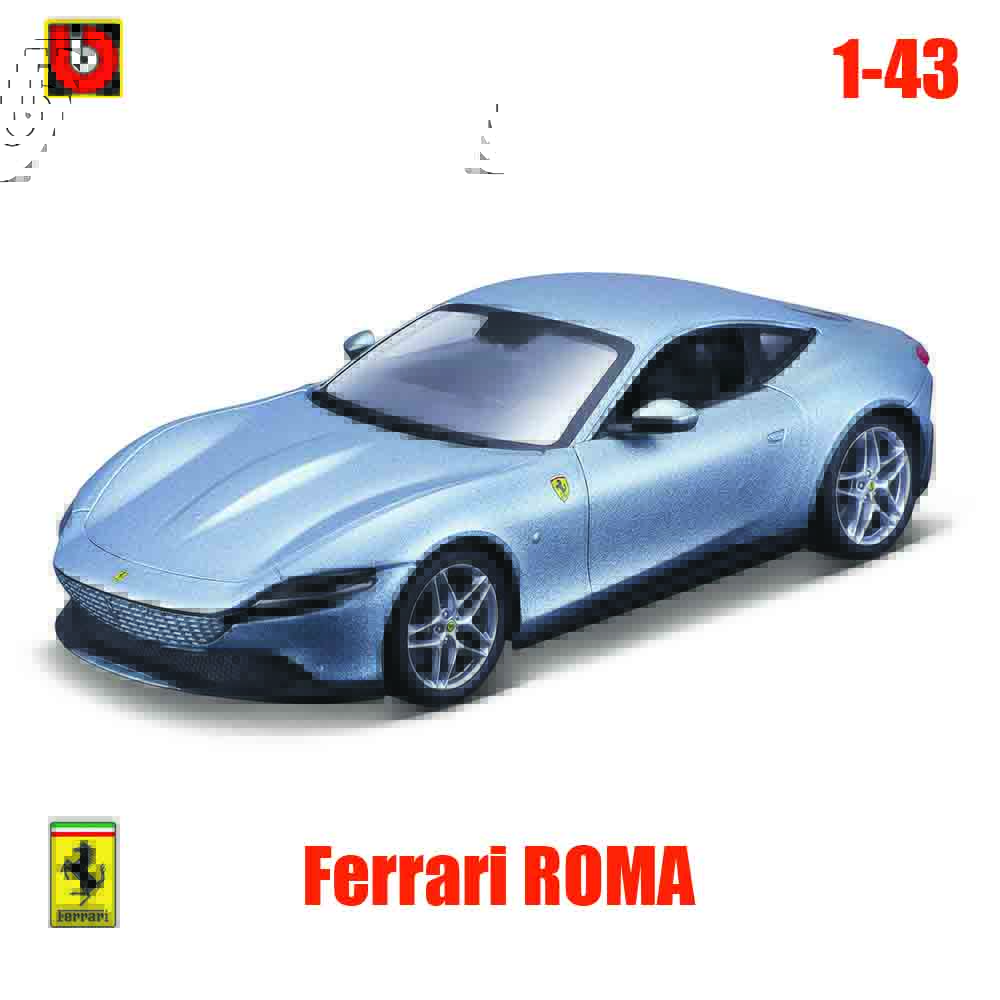 Bburago 1:43 Styles multiples Collection Ferrari Purosangue MONZA SP2 ROMA 250 Rossa 458 488 GTB F40 ENZO Jouet Modèle de voiture moulé sous pression