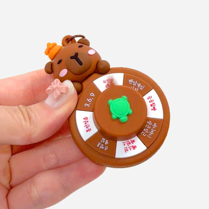 

Hello Capybara Roulette Keychain 1 Box 1 box (6 pieces)