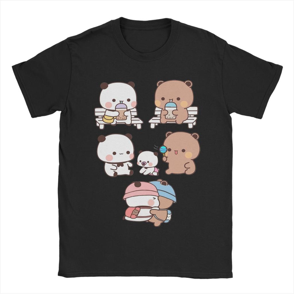 Bubu Is Making Up T Shirts Men Women Pure Cotton Novelty T-Shirts Crewneck Bubu and Dudu Tee Shirt Short Sleeve Tops Adult