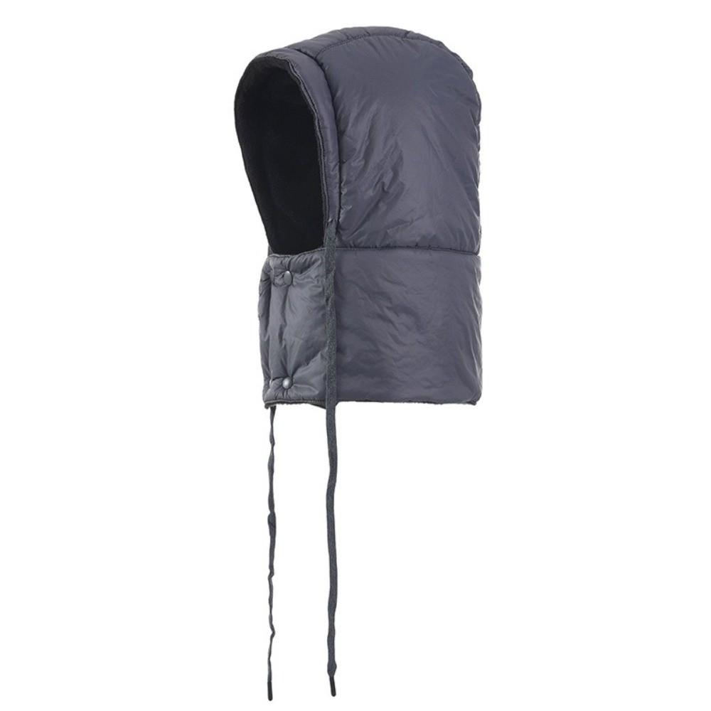 Fashion Winter Warm Hat Thickened Windproof Ear Protection Hat Keep Warm Neck Warmer Integrated Scarf Hat Set Outdoor