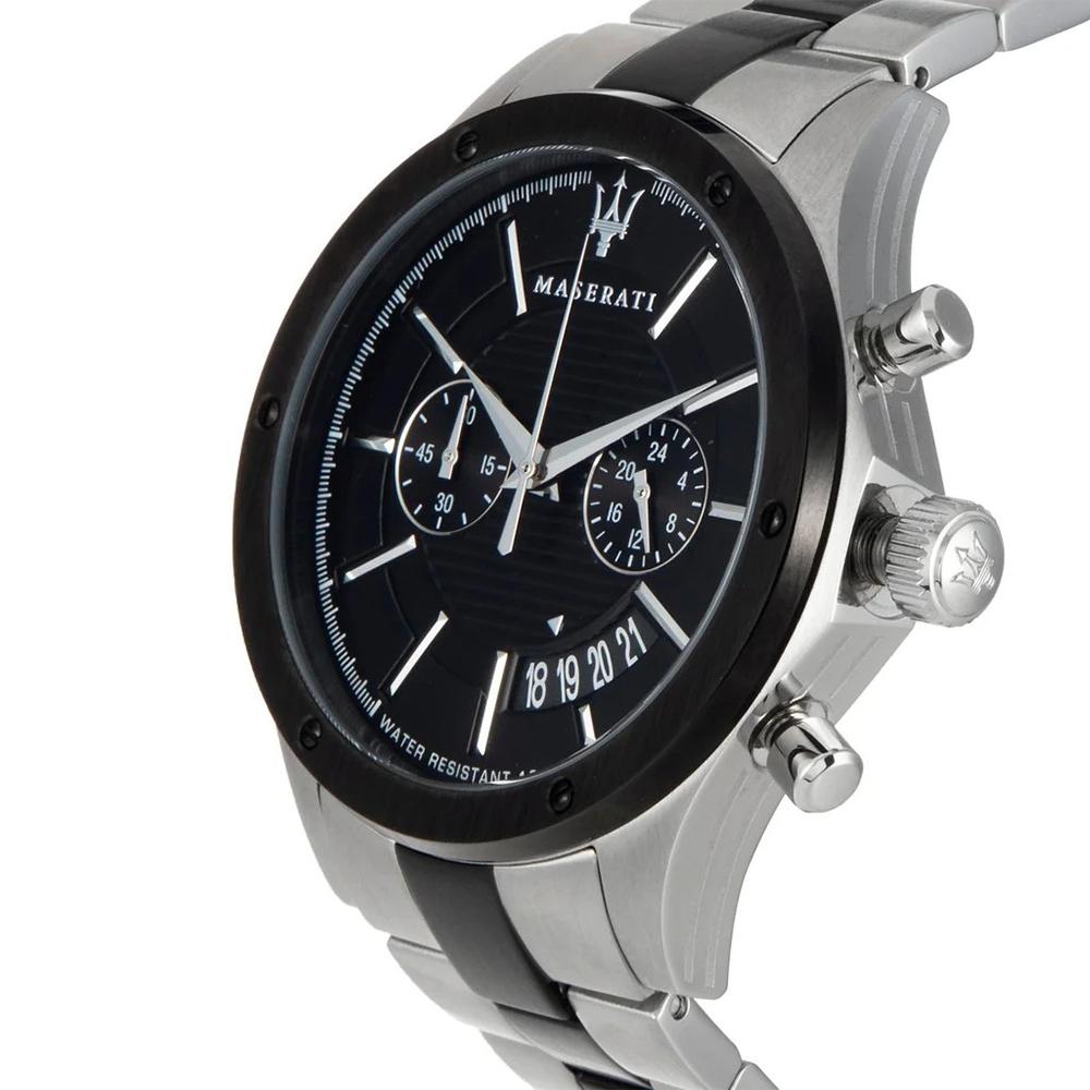 Maserati R8873627003 Men's Quartz Watches Black Dial 44MM + Box