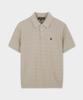 BROOKS BROTHERS Cotton Cable Polo Short Sleeve Sweater (Beige) (Bbwtmog204)