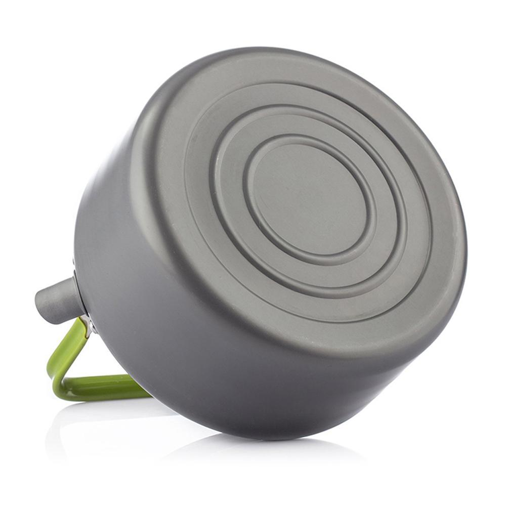 0.8L/1.2L/1.6L Outdoor Camping Kettle Aluminum Tea Kettle Coffee Pot with Carry Bag